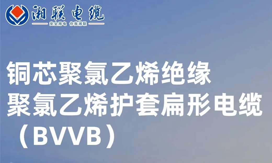 國標認證，品質(zhì)保障 | 一文解析BVVB（銅芯聚氯乙烯絕緣聚氯乙烯護套扁形電纜）